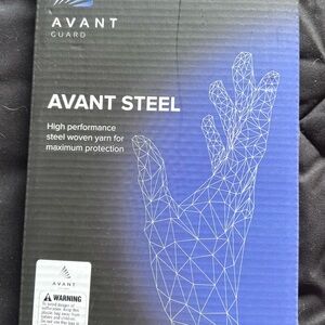 Steel Gloves - Black and Blue